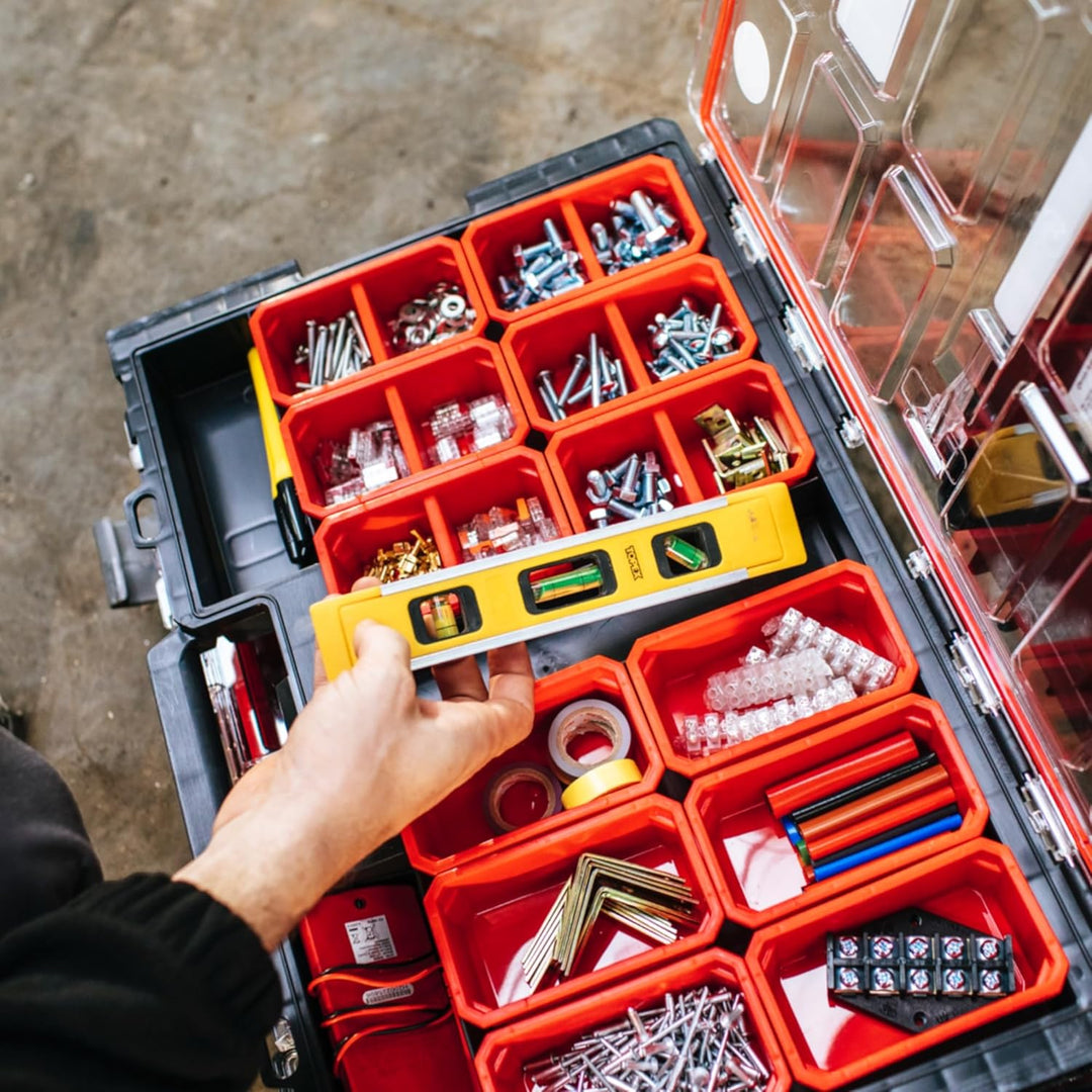 QBRICK System ORGQXLCZAPG003 Organizer XL System ONE Werkzeugkoffer Werkzeugbox Toolbox System ONE