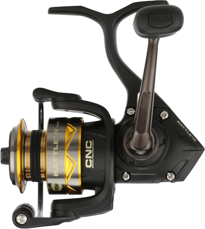 PENN Battle III Spinnrolle - Robuste Salzwasser-Spinnrolle zum Köderangeln - Barsch, Seelachs, Dorsc