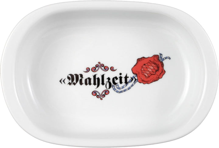 Seltmann Weiden 001.461759 Compact Bayern - Auflaufform/Ofenform - oval - 22x14,5 cm - Porzellan 1 S