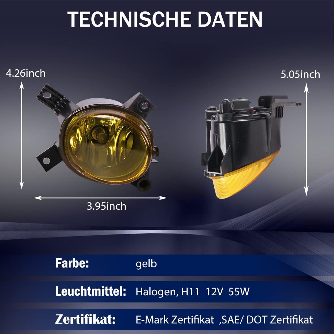 Nebelscheinwerfer für AUDI A3 Convertible (8P7) A3 (8P1/8PA) S-Line Stossstange/S3 A4 Convertible (8