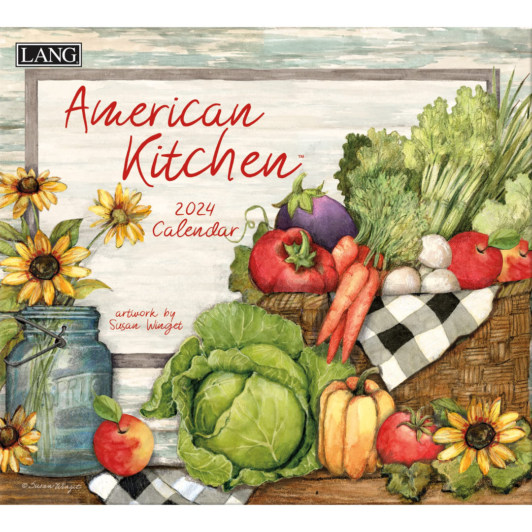 LANG American Kitchen 2024 Wandkalender (24991001891), 2024