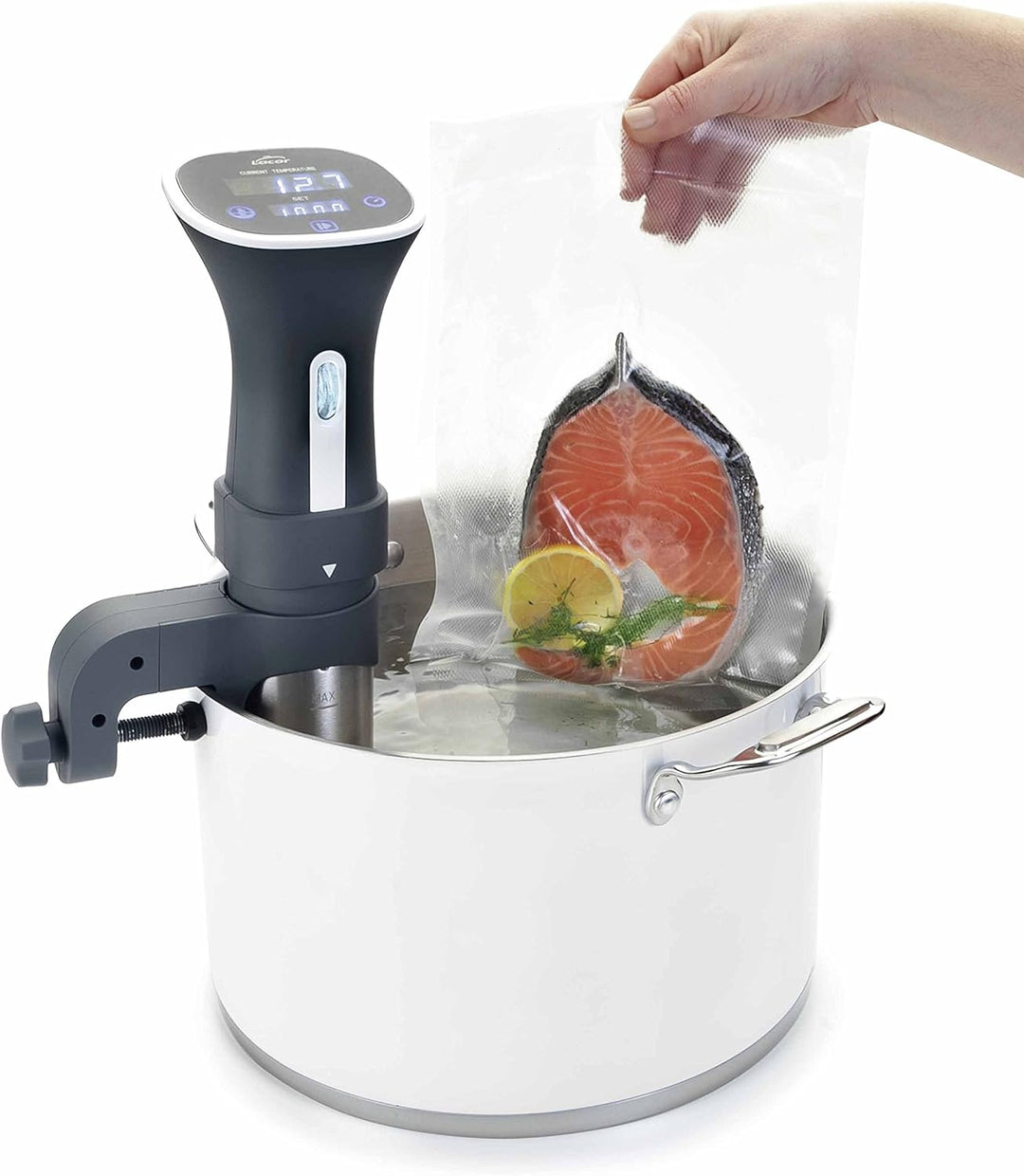 Lacor Tragbar Niedertemperatur Heizkessel, Kunststoff, grau, Grau