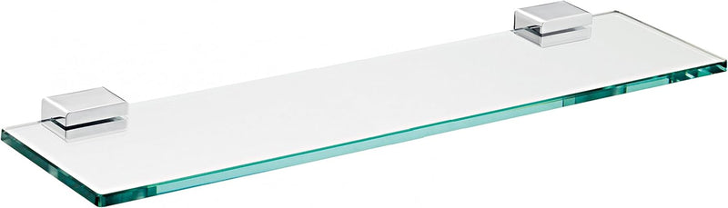Emco System 2 Ablage Kristallglas klar, 600mm, Chrom