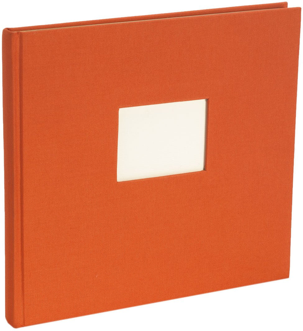 Semikolon 353541 Gästebuch - 25 x 23 cm - mit 180 blanko Seiten zum Selbstgestalten, Lesezeichen - o