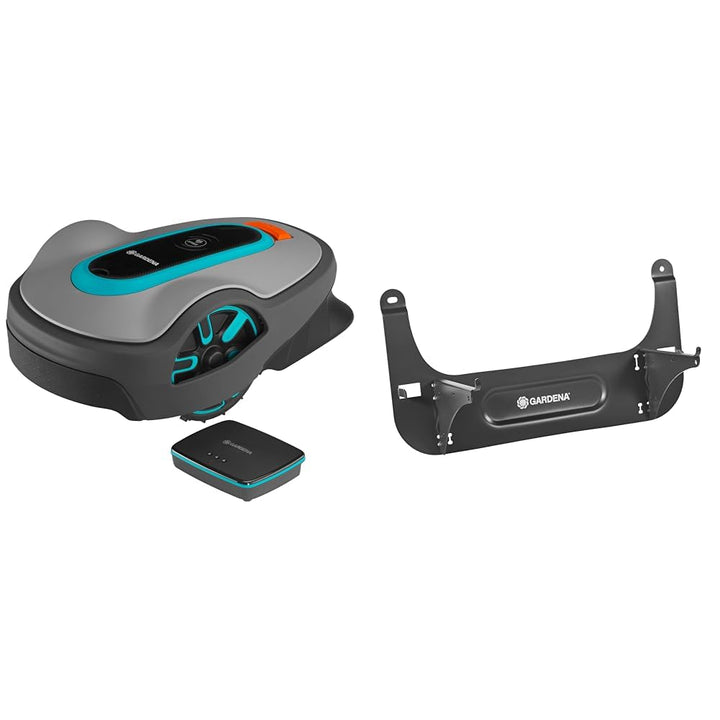 Gardena Mähroboter smart SILENO Life 750 m² Set & Wandhalterung: Wandhalter für alle für SILENO-Mode