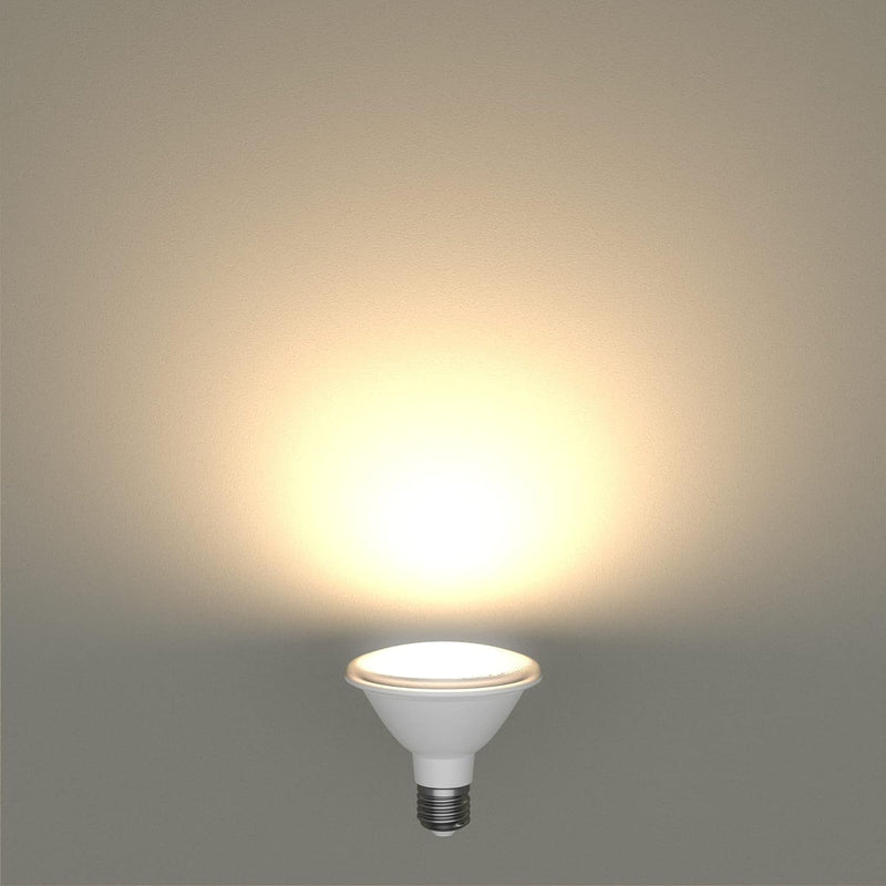 ledscom.de E27 LED Leuchtmittel, PAR38 kurzer Hals, warmweiss (2700 K), 15,7 W, 1152lm, 42°, Reflekt