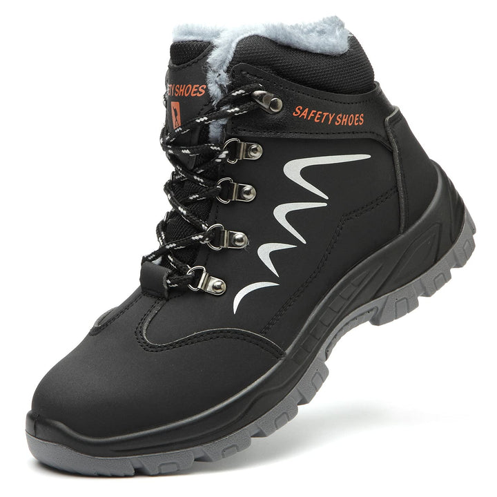 Blueskyli Sicherheitsschuhe Herren Damen Arbeitsschuhe S3 Leicht Wasserdicht Hoch Sicherheitsstiefel