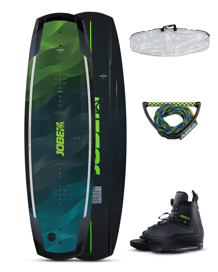 Jobe Vanity Wakeboard 131 & Maze Packung, Unisex, Erwachsene, Mehrfarbig (Mehrfarbig), Einheitsgröss