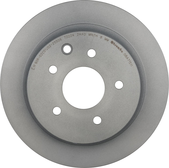 Brembo 08.A715.11 Vordere Bremsscheibe mit UV Lackierung, Anzahl 2