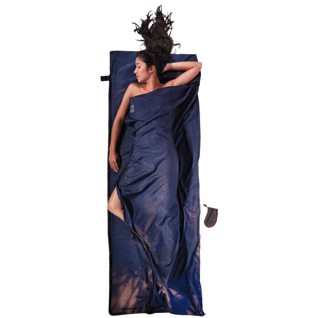 Cocoon Koppelbarer Seiden-/Baumwollschlafsack Travel Sheet Coupler Colour - Silk/Cotton Tuareg, Tuar