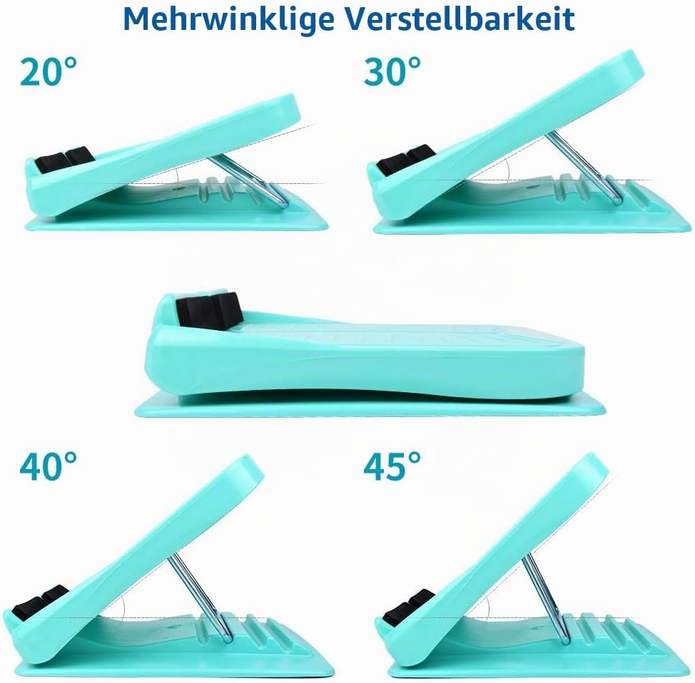 Schrägbrett, Wadendehner, Knöchel- und Fussneigungsbrett zum Dehnen von Angespannten Waden Oder bei