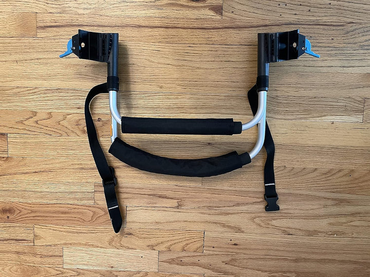 Thule Infant Child seat Adaptor for Glide Series Black/Silver Gray, Black/Silver Gray