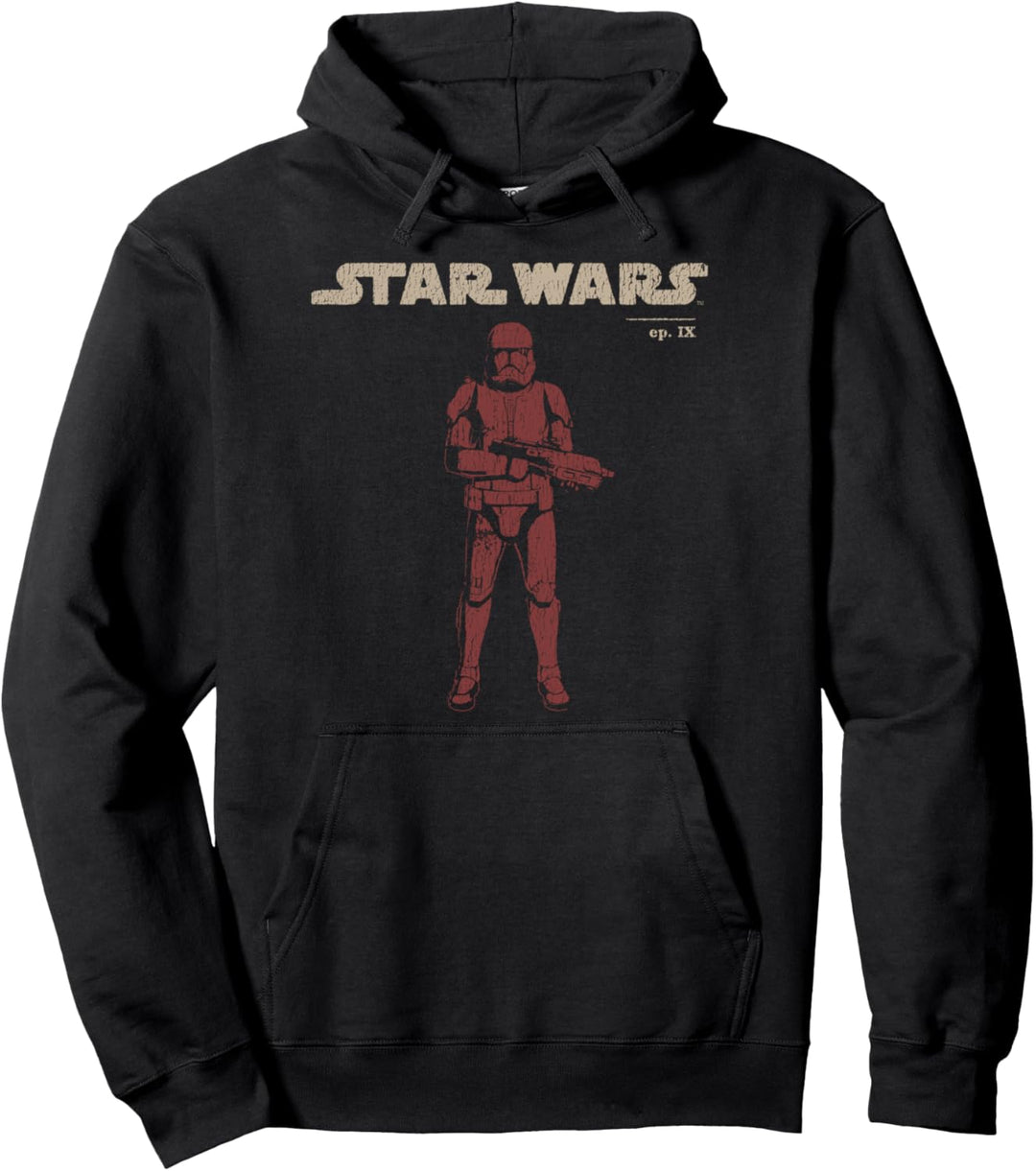 Star Wars: The Rise Of Skywalker Red Sith Trooper Pullover Hoodie