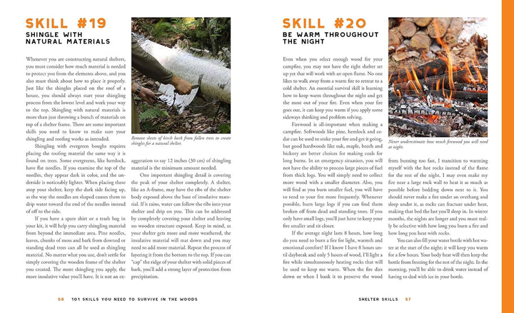 101 Skills You Need to Survive in the Woods: The Most Effective Wilderness Know-how on Fire-Making,