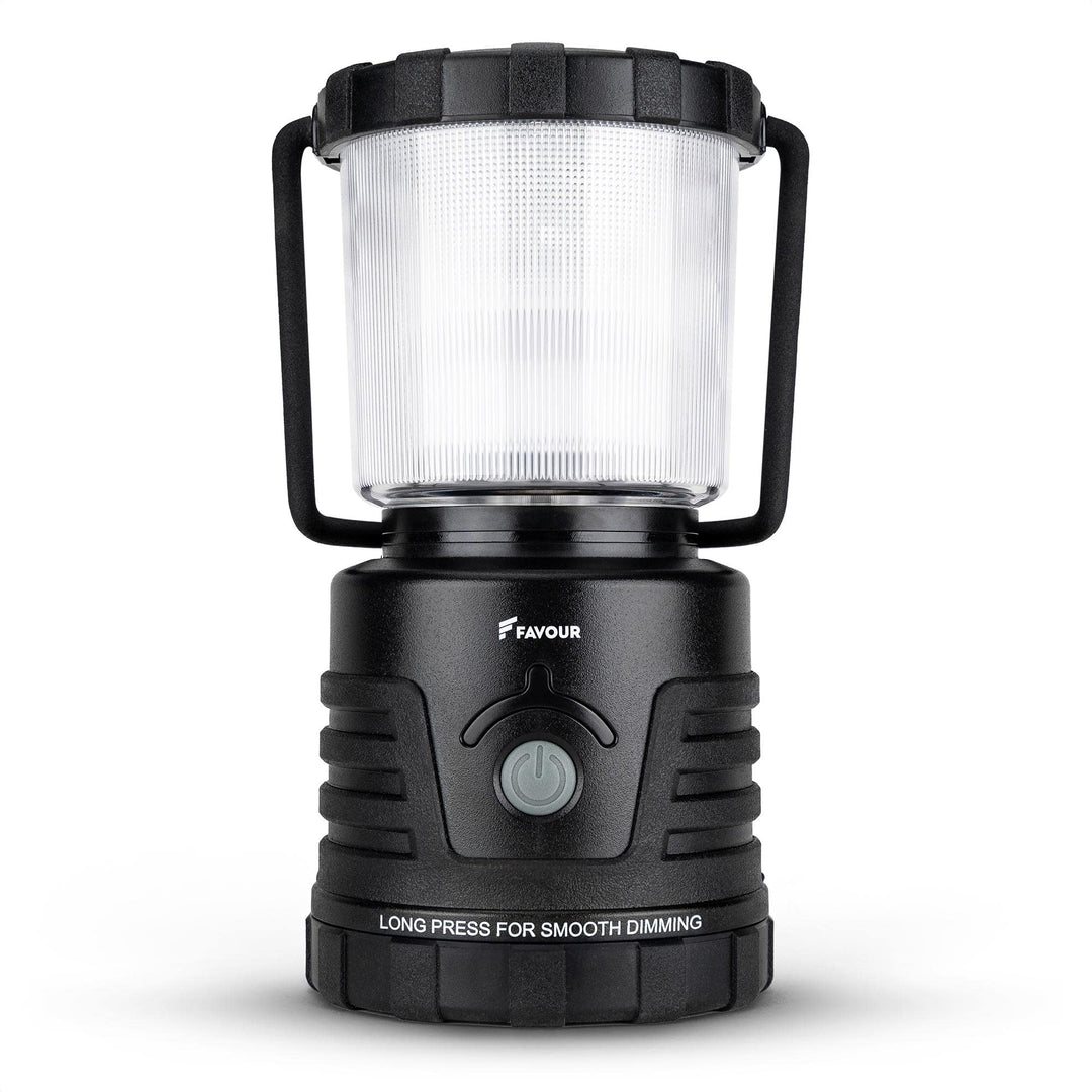 Favour LED Laterne Outdoor Lampe hell 1105 Lumen | Camping Lampe, IP64 wasserdicht, stossfest | Camp