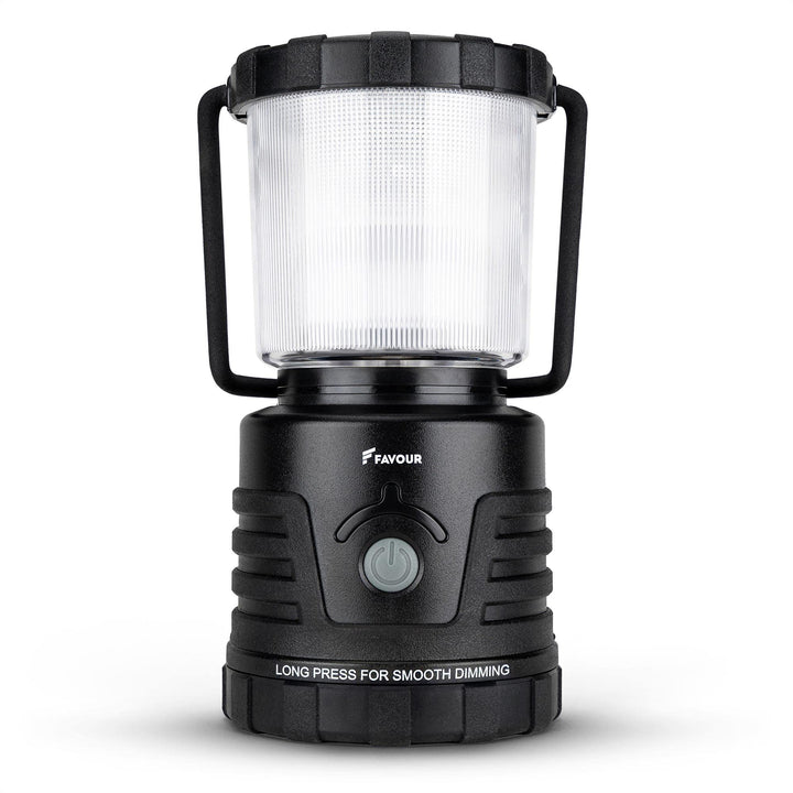 Favour LED Laterne Outdoor Lampe hell 1105 Lumen | Camping Lampe, IP64 wasserdicht, stossfest | Camp