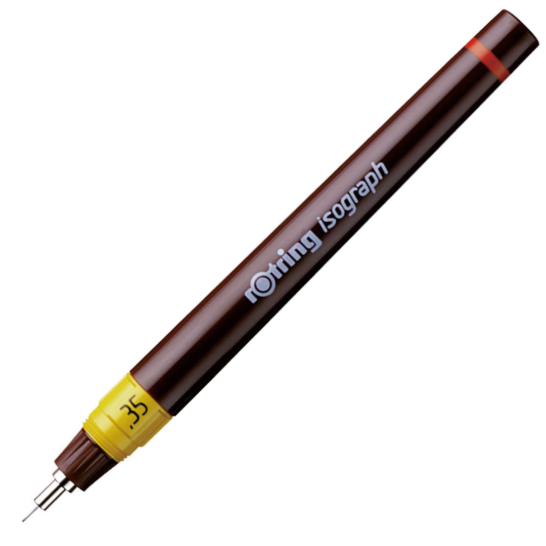 rOtring Isograph technischer Zeichenstift | 0,35 mm nachfüllbare Fineliner, 0,35 mm
