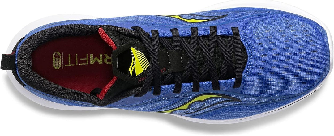 Saucony Herren Kinvara 13 Laufschuh 47 EU Blue Raz Black, 47 EU Blue Raz Black