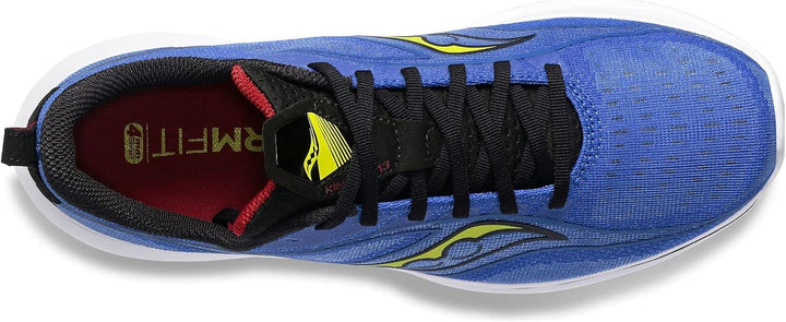 Saucony Herren Kinvara 13 Laufschuh 47 EU Blue Raz Black, 47 EU Blue Raz Black