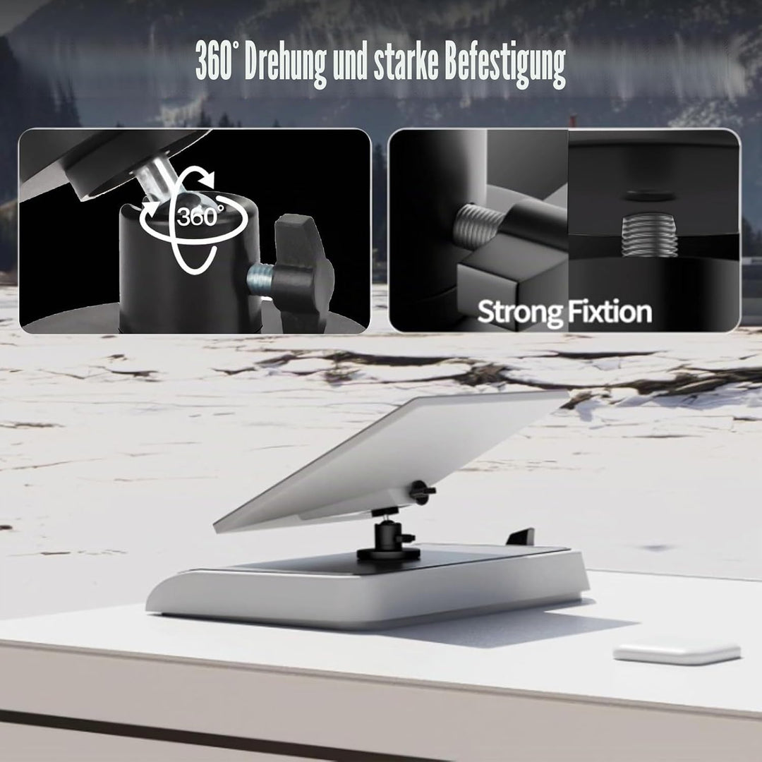 Magnetische Halterung Adapter für Starlink Mini, Einstellbarer Winkel, Magnetische Basis, 1/4 "-20 G