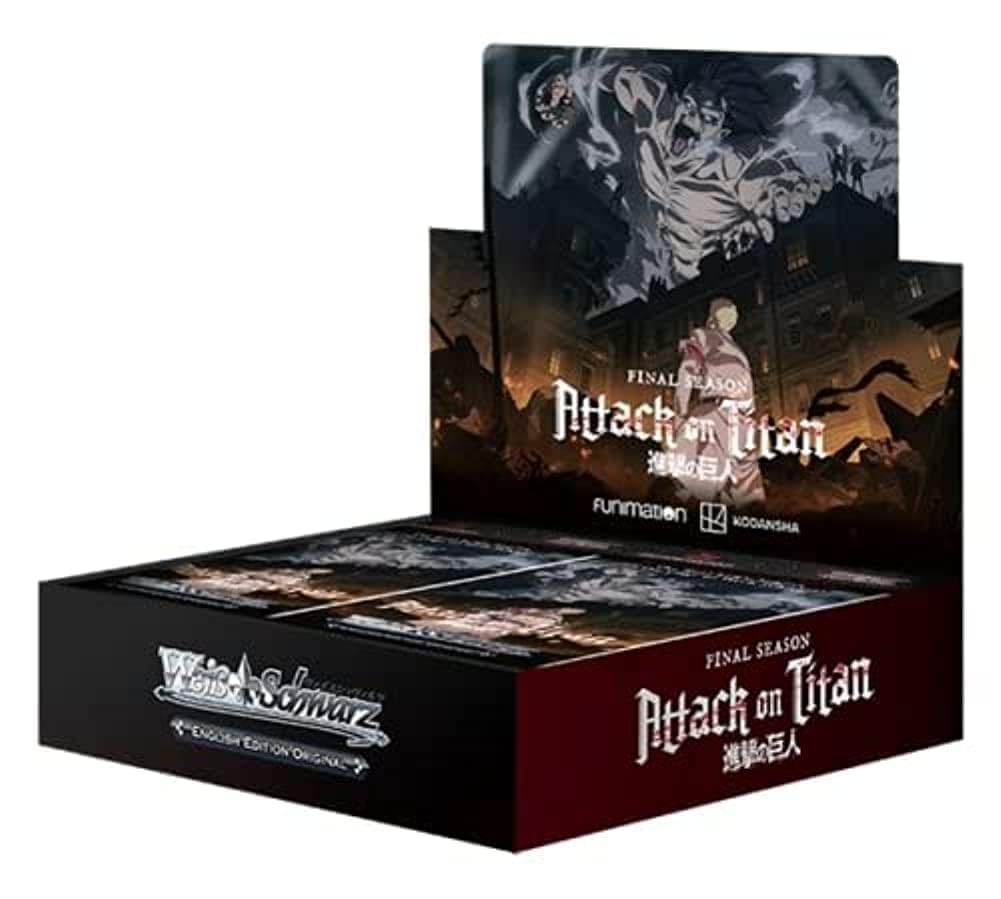 Weiss Schwarz: Attack On Titan: Final Season - ENG Booster Box