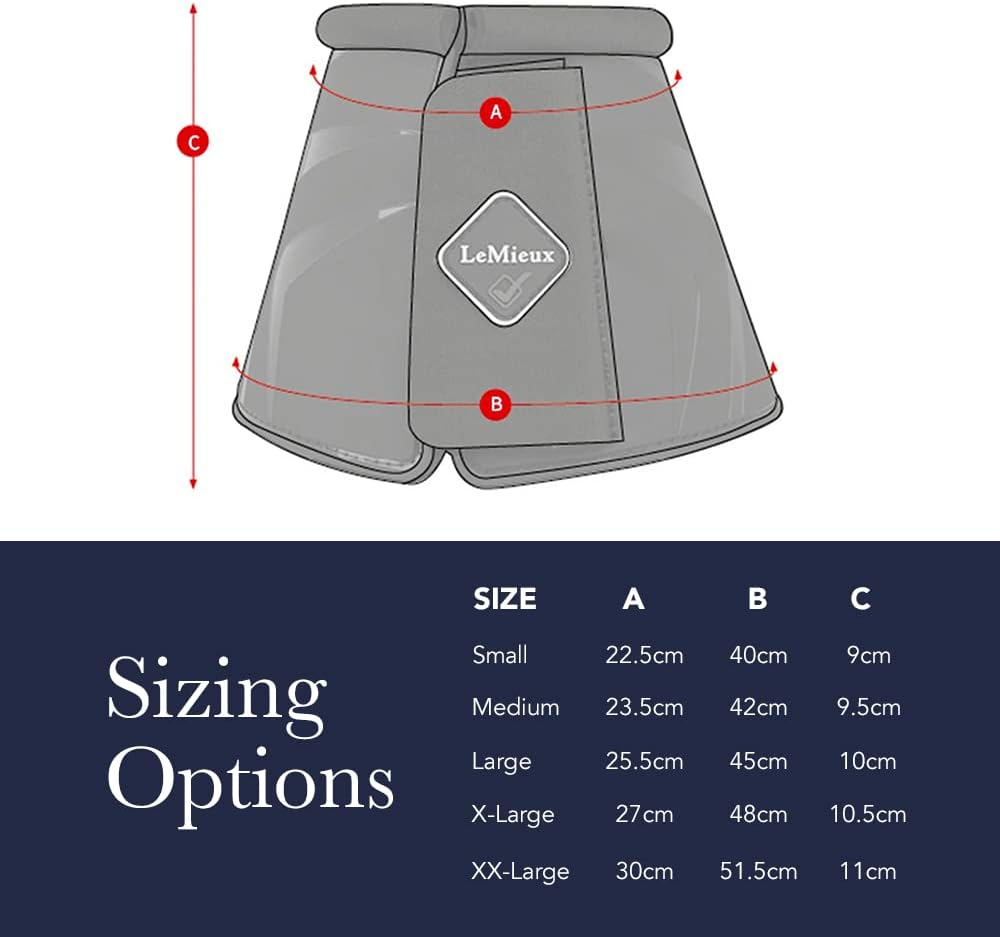 LeMieux Weiche Schale Hufglocken Medium Schwarz, Medium Schwarz