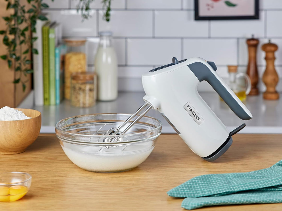 Kenwood QuickMix+ HMP50.000WH Handmixer - Handrührgerät mit variabler Geschwindigkeit und Pulsfunkti