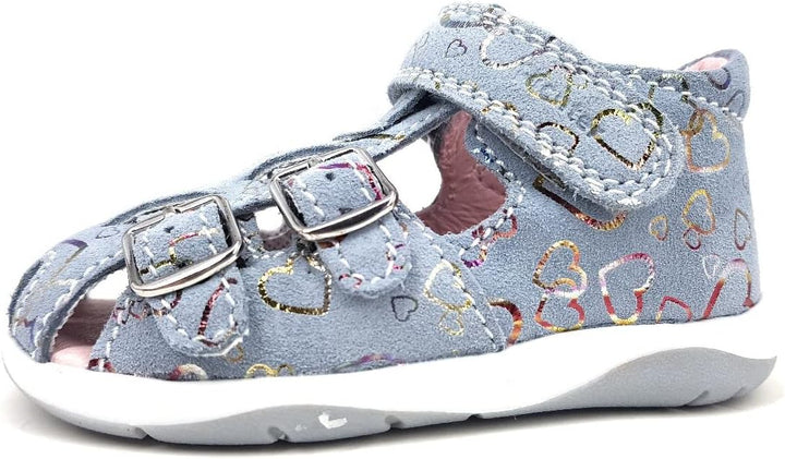 Richter Kinderschuhe Jungen Mädchen Jess Sandale, ciel, 21 EU