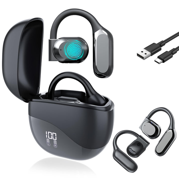 Bluetooth-Kopfhörer mit KI-Übersetzer, sofortige Konversation, kein WiFi, über 140 Sprachen, kompati