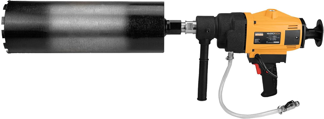 WABROTECH® Kernbohrgerät Handgeführt ⌀22–202 mm an Kernbohrständer und Wasserzuführgerät 11 L - Diam