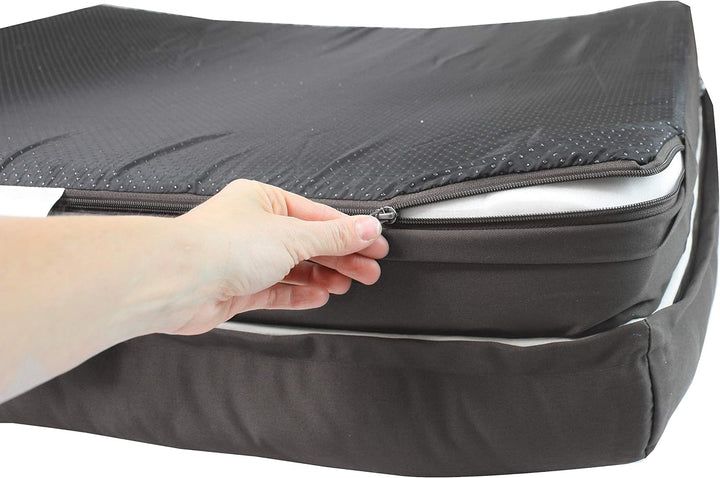 Croci Revenant Limitless - Hundebett Memory Foam Bett Ergonomisches Sofa mit waschbarem Bezug Wasser