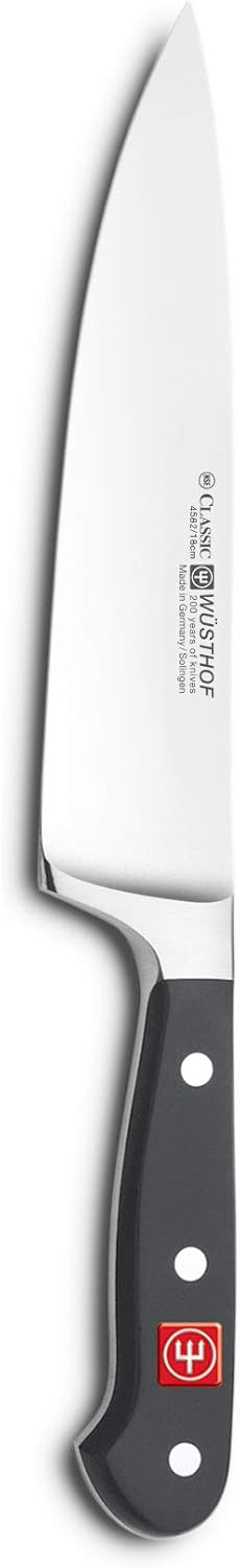 WÜSTHOF Classic Kochmesser 18 cm, Schwarz Schwarz 18 cm Single, Schwarz 18 cm Single