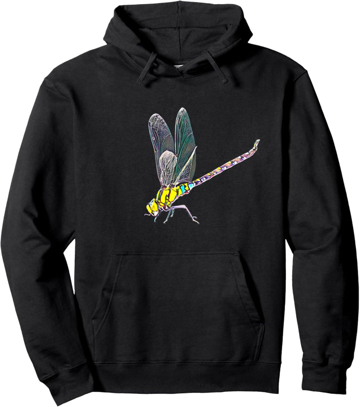 Libelle Motiv Insekten bunte Flügel Insekt Design Libellen Pullover Hoodie