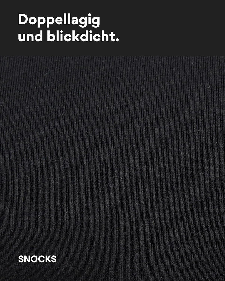 Snocks Soft Bra - Damen BH ohne Bügel, Perfekte Passform und hoher Komfort Dank Bio-Baumwolle, Bügel