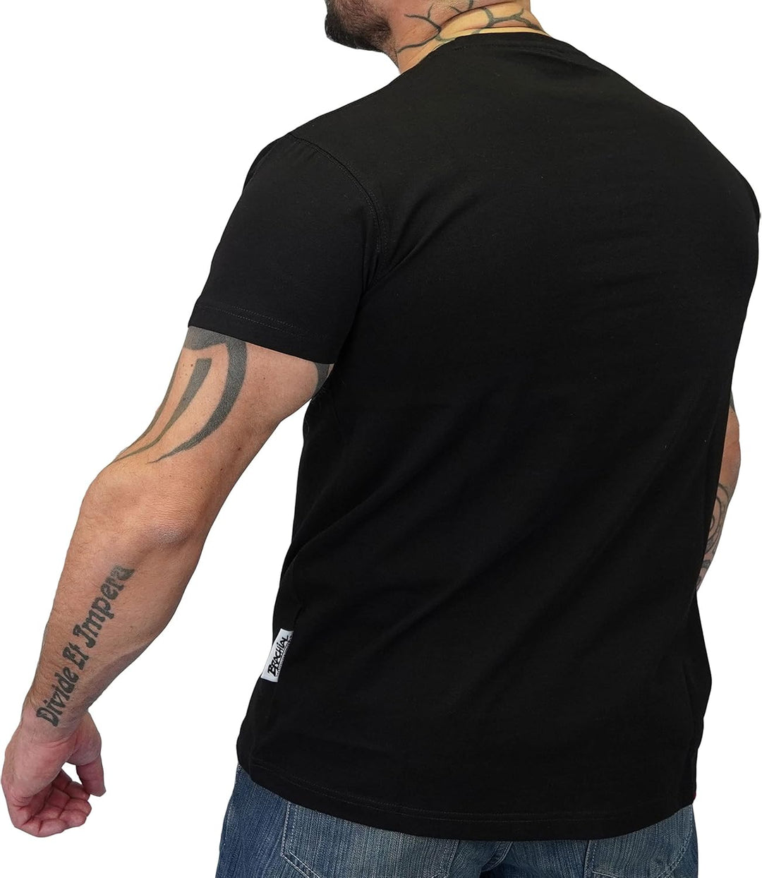 Brachial Premium Herren T-Shirt Middle Regular-Fit - für Freizeit Bodybuilding Workout Gym Kraftspor