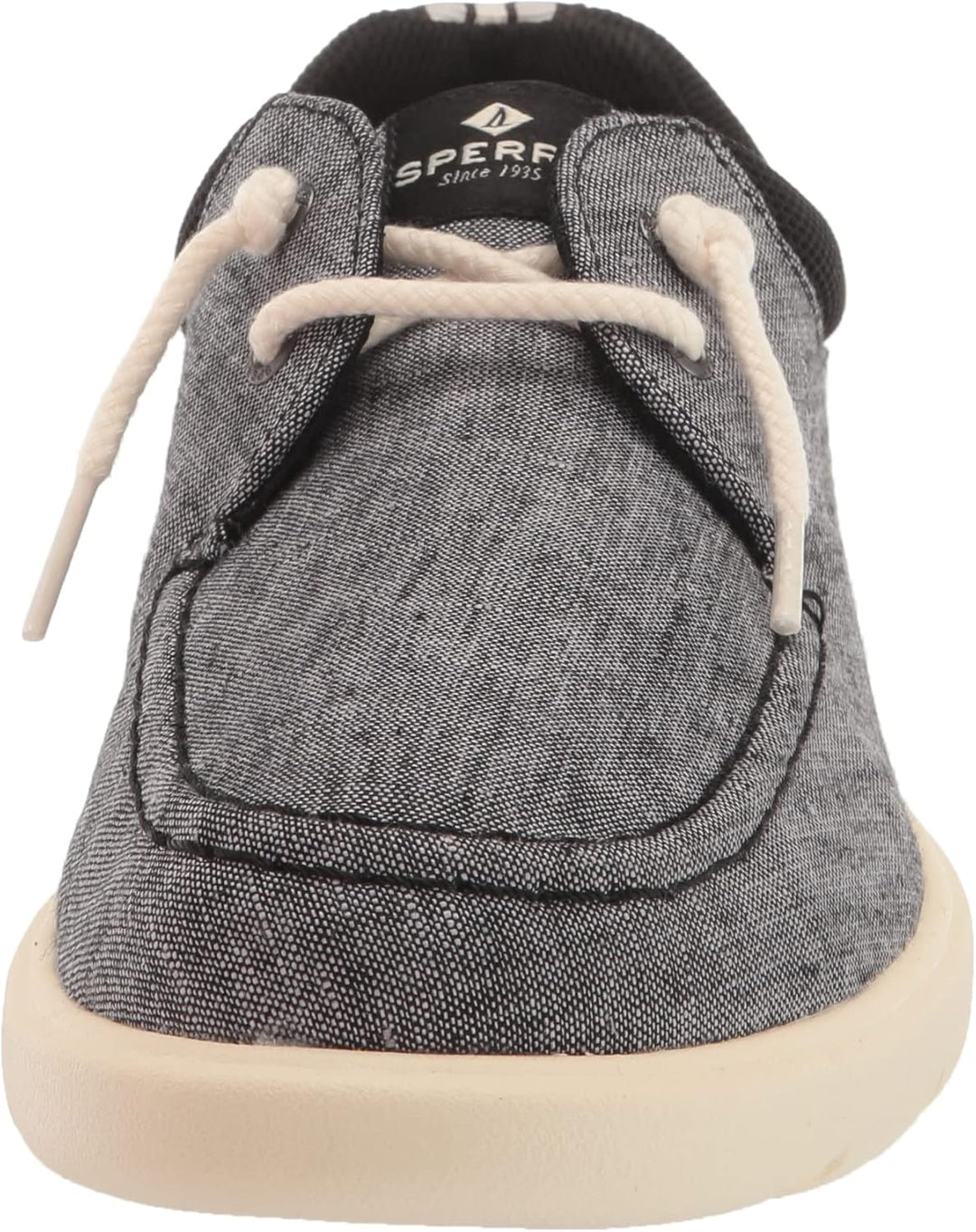 Sperry Top-Sider Herren Captain's MocSneaker 39 EU Schwarz, 39 EU Schwarz