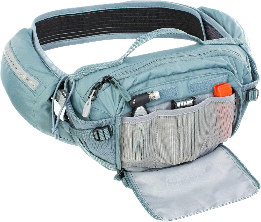 EVOC HIP PACK PRO E-RIDE 3 Hüfttasche Bauchtasche für E-Bike-Touren & Trails (3L Fassungsvermögen, A