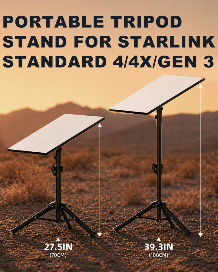 Starlink Halterung für Gen 3,Verstellbare Starlink Gen 3 Stativ-Ständerhalterung,Tragbare Starlink G