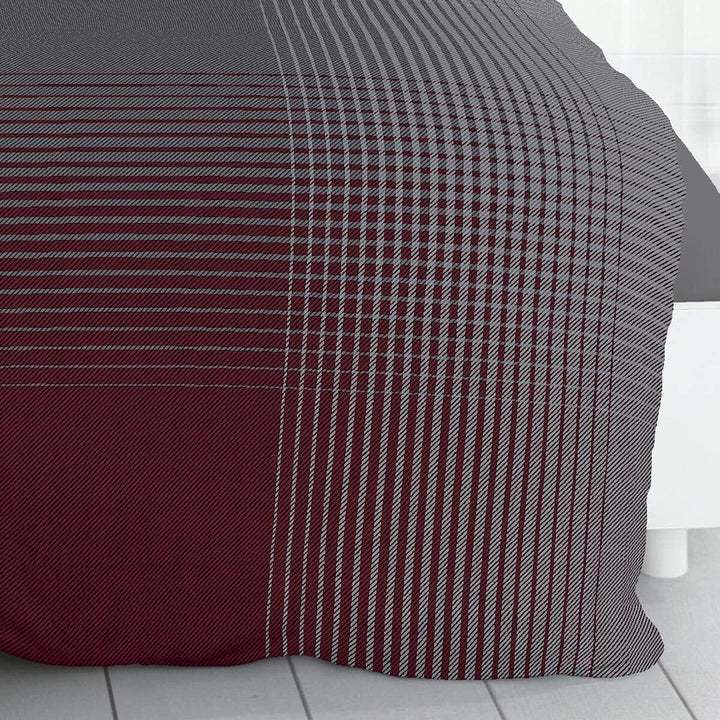 Kaeppel Mako-Satin Bettwäsche Master Rubin, 1 Bettbezug 155 x 220 cm + 1 Kissenbezug 80 x 80 cm Rubi