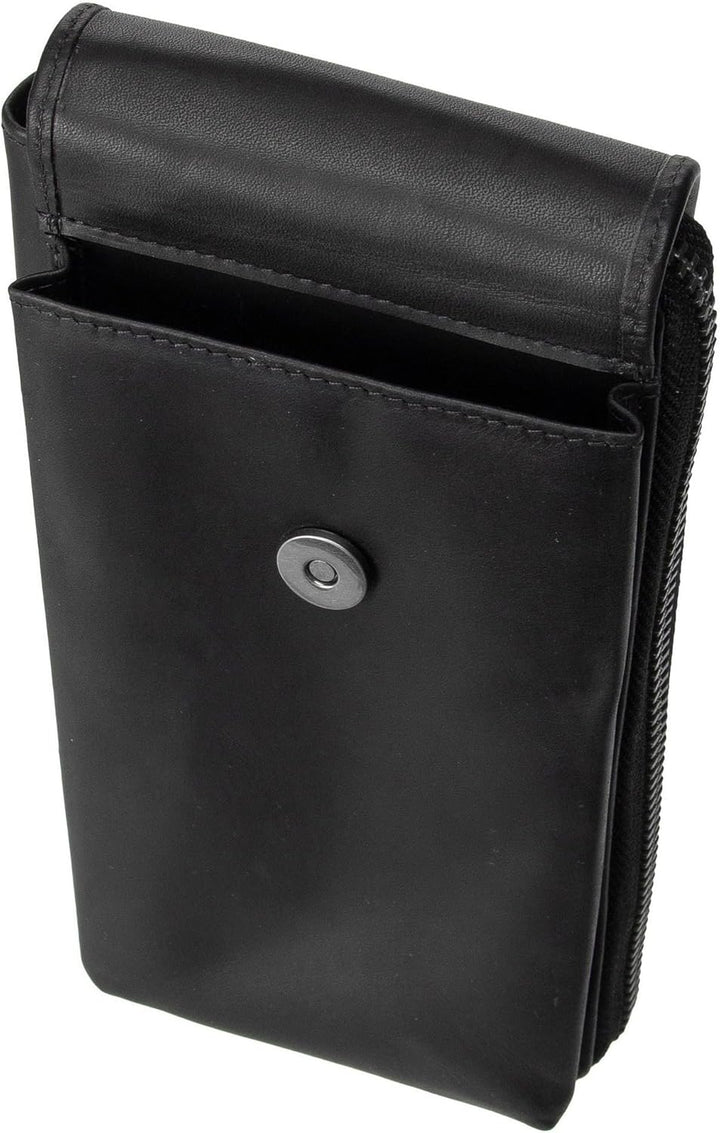 The Chesterfield Brand Malaga - Handytasche/Geldbörse 12cc 19 cm Black