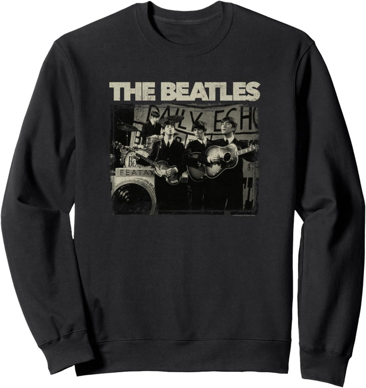 Die Beatles Monochrom Sweatshirt