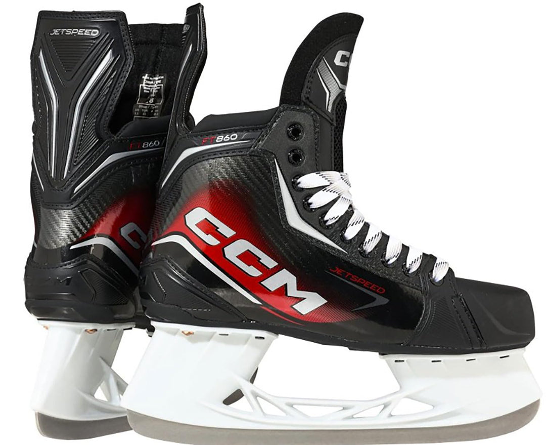 CCM Jetspeed FT860 Schlittschuhe Senior Regular (Medium Profile) 9.5 = 45, Regular (Medium Profile)