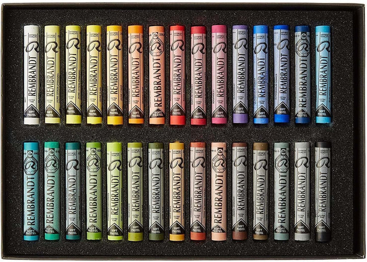 Rembrandt Weiche Pastellkreiden Set mit 30 Kreiden Pastell Box Selection