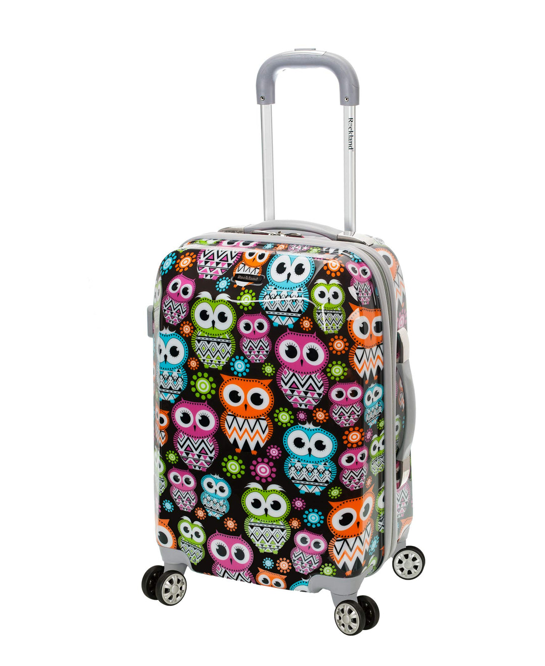 Rockland Vision Hardside Spinner Rad Gepäck, Mehrfarbig, Handgepäck 50,8 cm, Mehrfarbig, Carry-On 20
