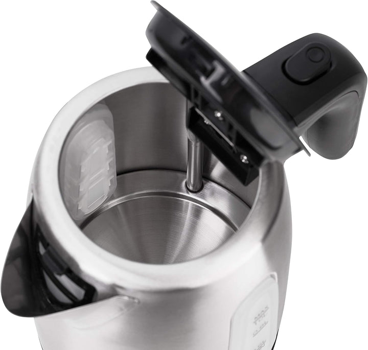 Adler Wasserkocher aus Metall mit einer Kapazität von 1 Liter und 1200 W Leistung AD 1273, 1630, Ede
