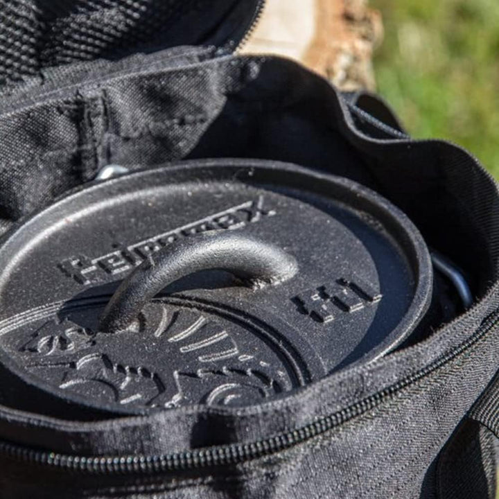 Tragetasche/Transporttasche für Feuertopf 4.5 Petromax Ø29,5xH19cm Schwarz passend für FT4.5, Schwar