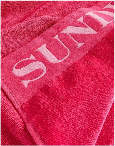SUNDEK NEW CLASSIC LOGO PINKE STRANDTUCH AM312ATC105053201