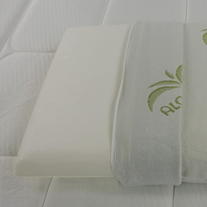 Baldiflex Soap Memory Foam Kissen, Aloe Vera Bezug, Weiss, 2er Pack