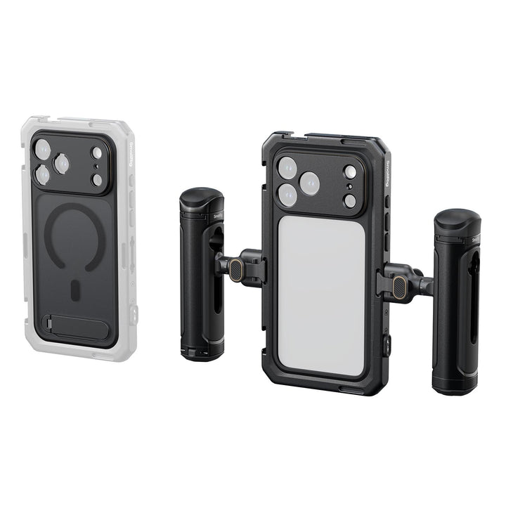 SMALLRIG Mobile Dual Handheld Kit für iPhone 17 Pro, Handyhalterung mit kabellosem Schnellverschluss