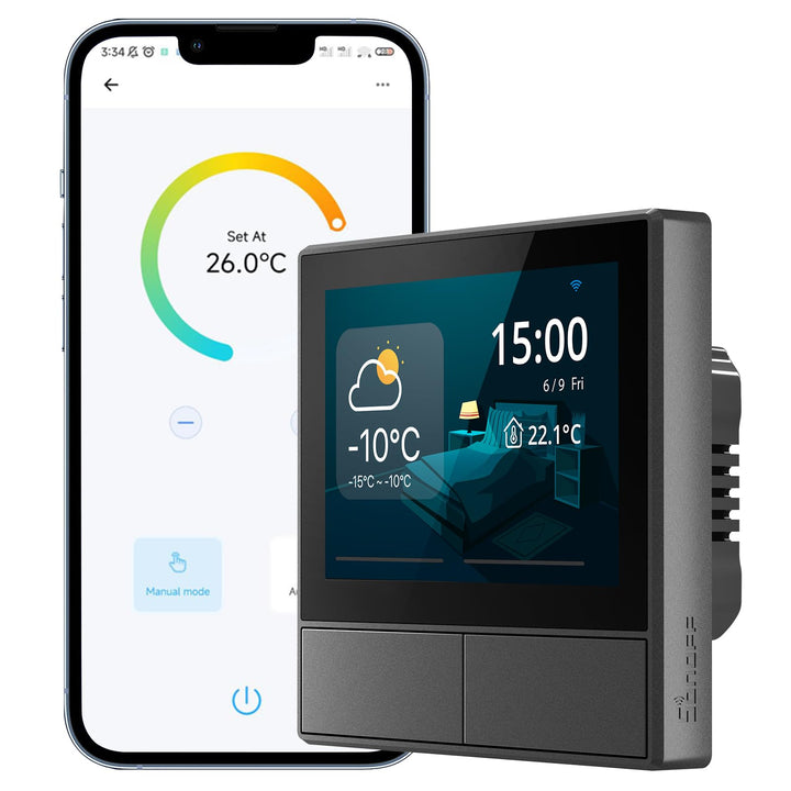 SONOFF NSPanel Smart Scene WLAN Wandschalter,WiFi Smart Schalter,2 Way Smart Home Control Panel für